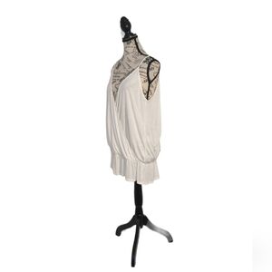 Soft Joie Winter B Spaghetti Strap V-Neck Tank Top Porcelain Size L NWT